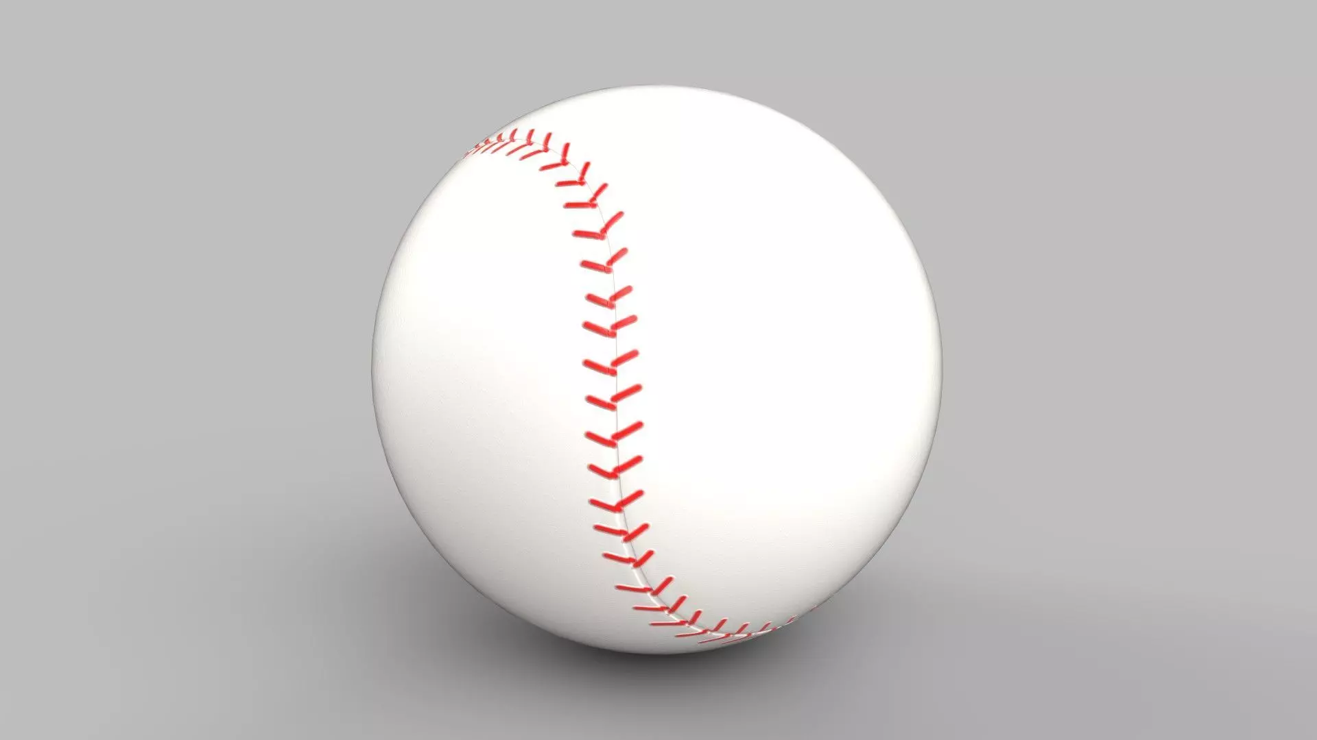 baseball 3D model_0