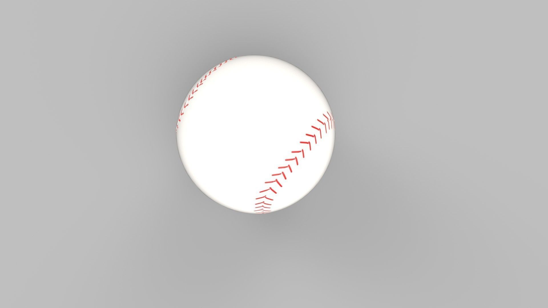 baseball 3D model_3