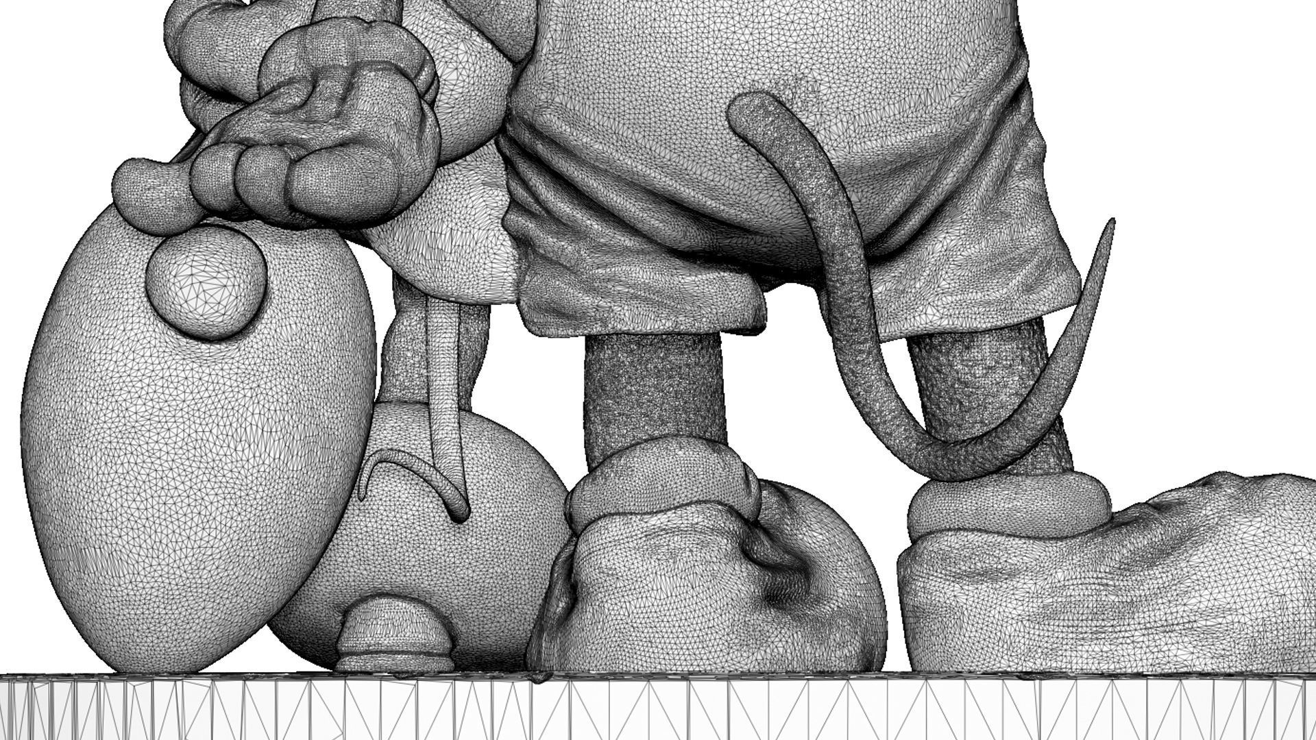 Mickey and Minnie mouse for 3D print 3D print model_28