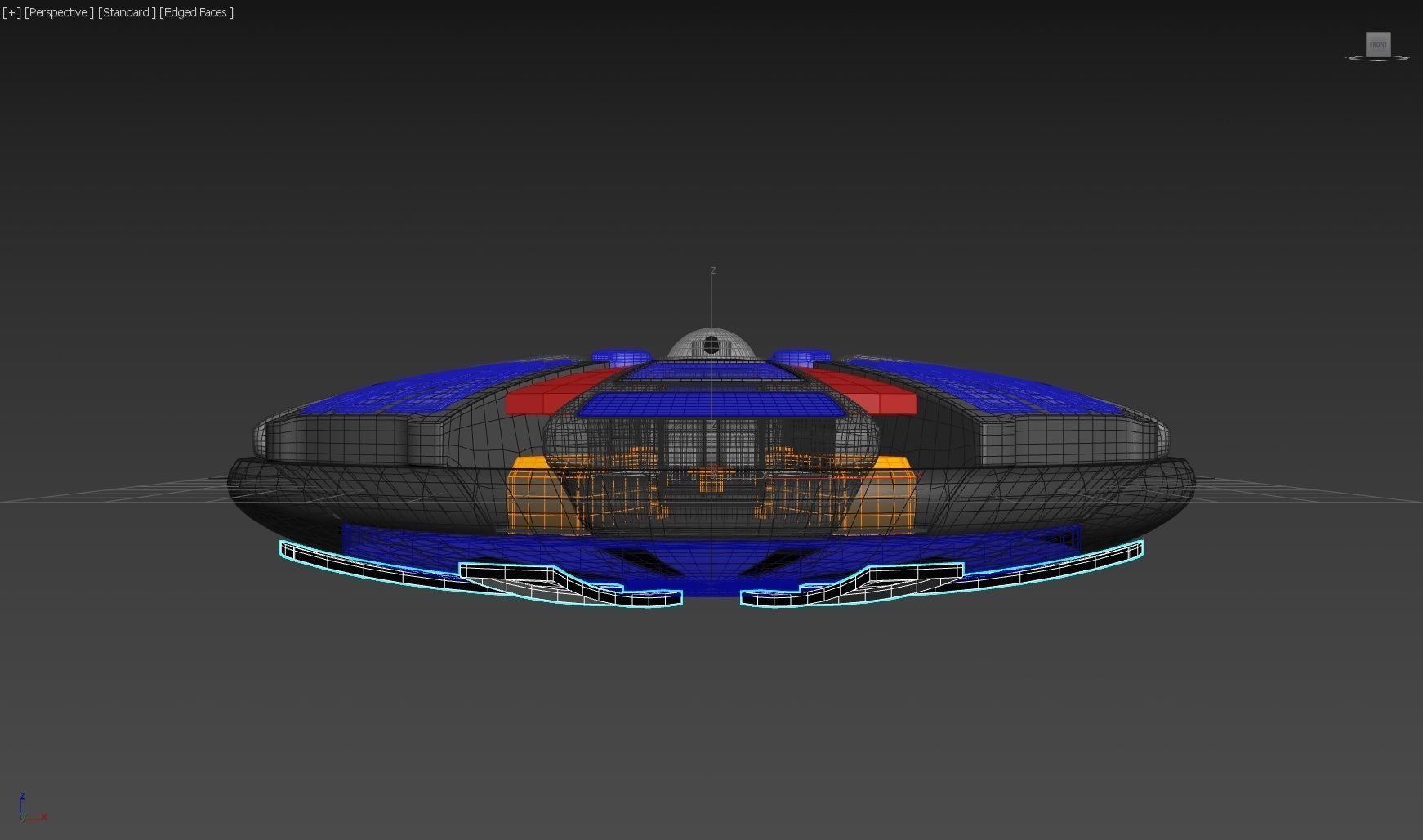 Apocalypse Reconnaissance Craft - Enlils Rage - Concept 3D model_1