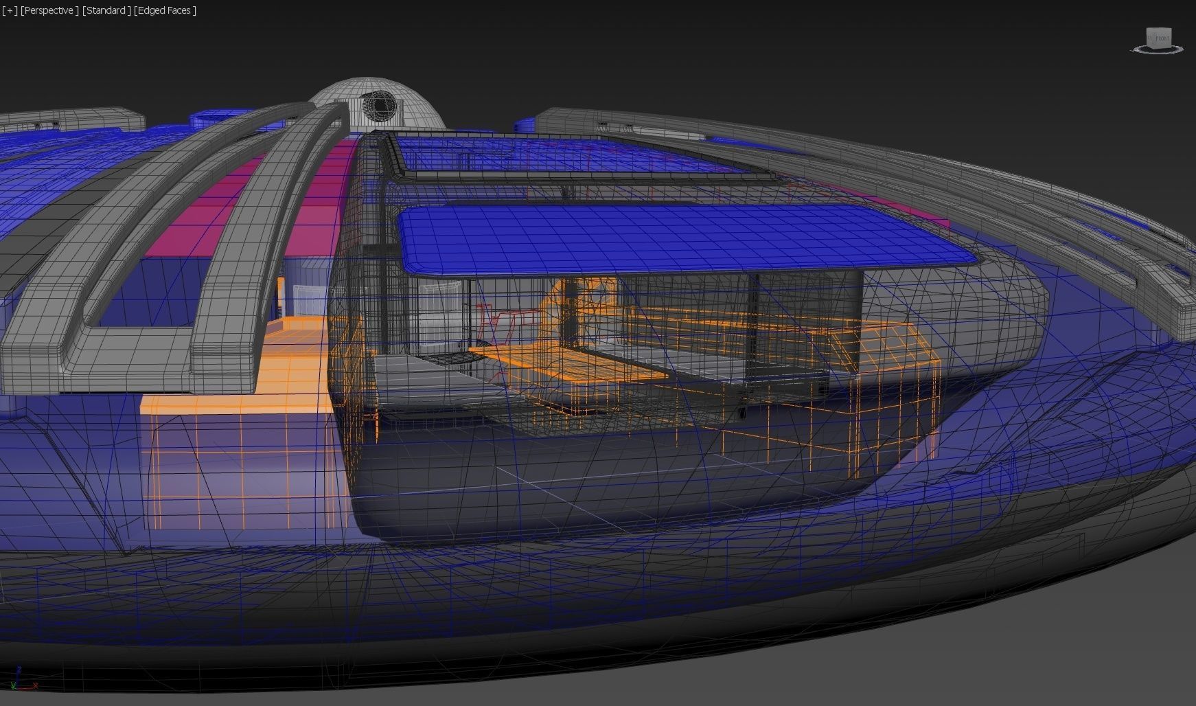 Apocalypse Reconnaissance Craft - Enlils Rage - Concept 3D model_19