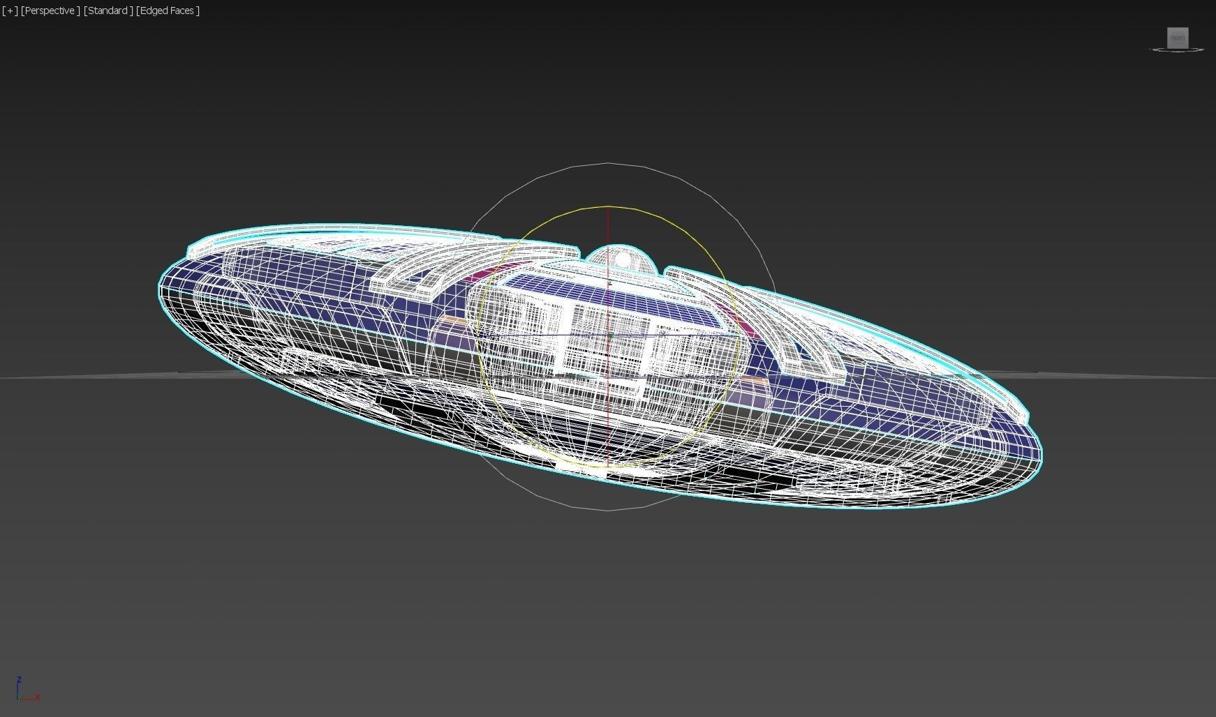 Apocalypse Reconnaissance Craft - Enlils Rage - Concept 3D model_9