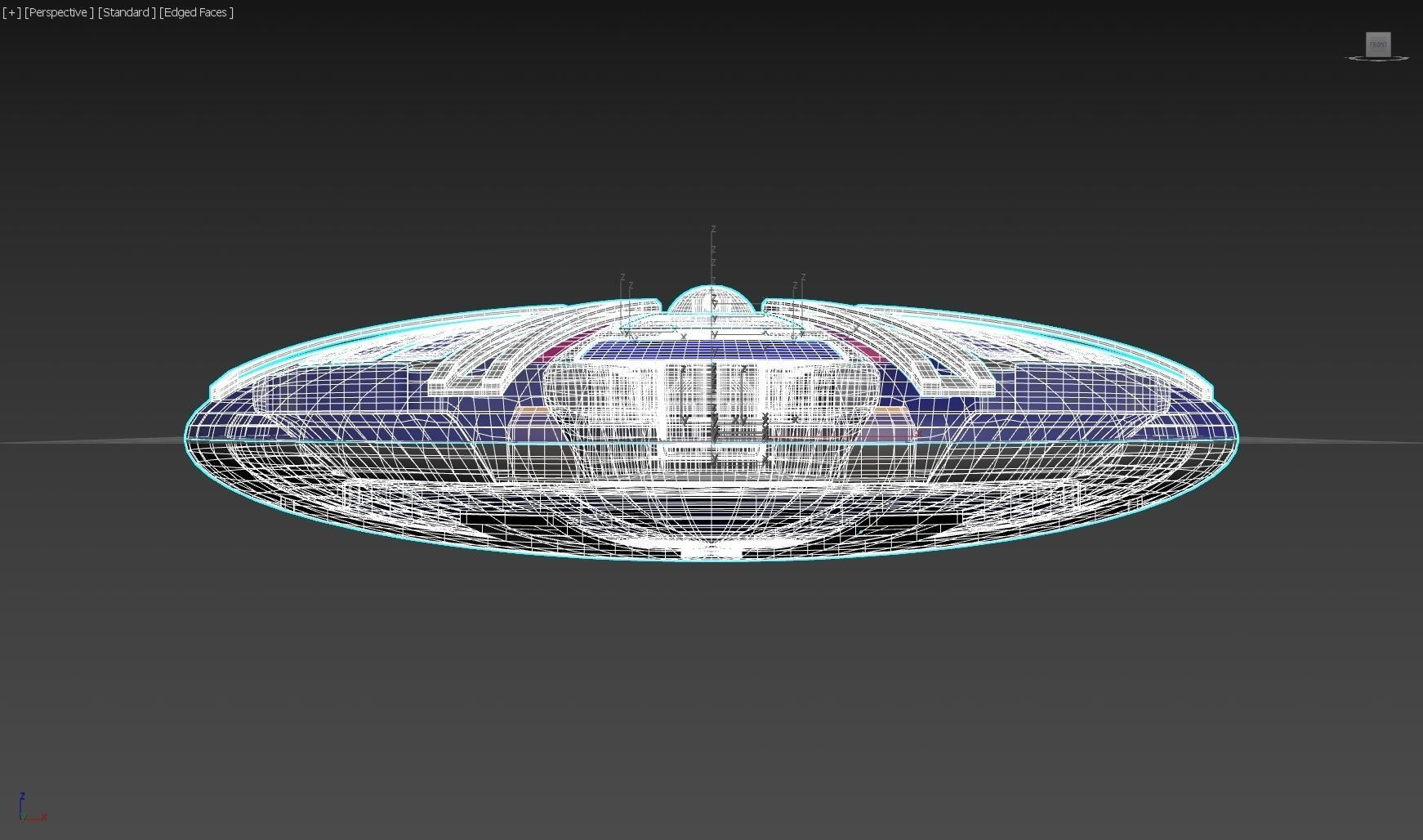 Apocalypse Reconnaissance Craft - Enlils Rage - Concept 3D model_8