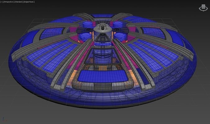 Apocalypse Reconnaissance Craft - Enlils Rage - Concept 3D model