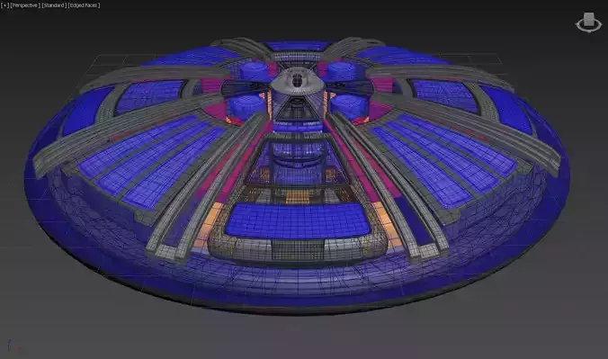 Apocalypse Reconnaissance Craft - Enlils Rage - Concept 3D model