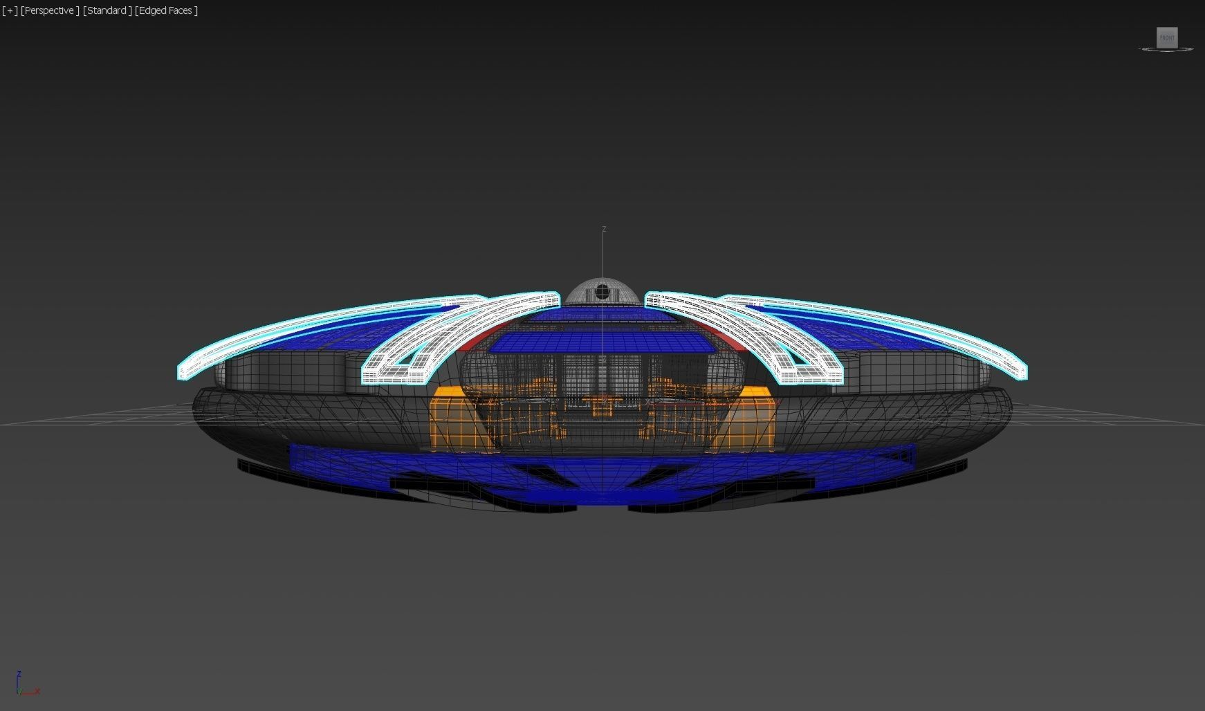 Apocalypse Reconnaissance Craft - Enlils Rage - Concept 3D model_22