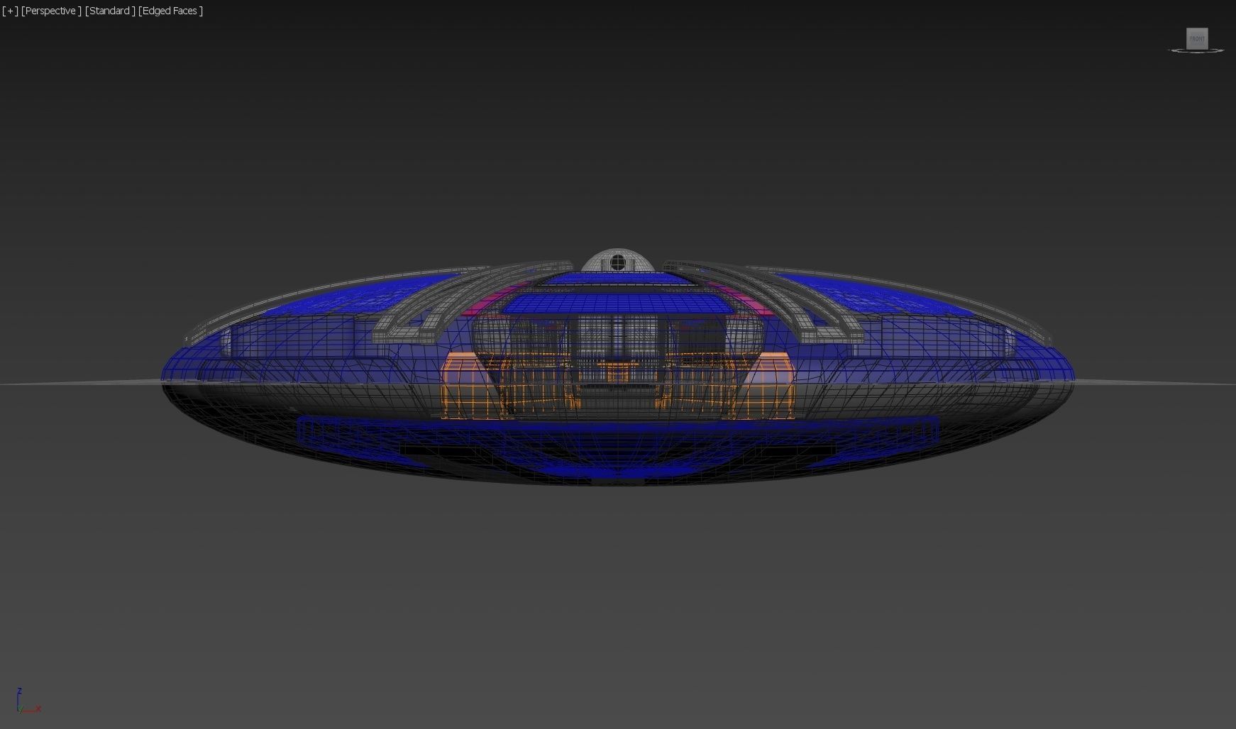 Apocalypse Reconnaissance Craft - Enlils Rage - Concept 3D model_11
