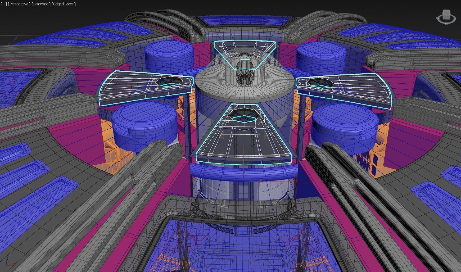 Apocalypse Reconnaissance Craft - Enlils Rage - Concept 3D model_17
