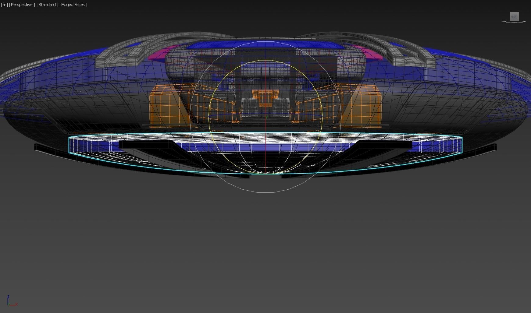 Apocalypse Reconnaissance Craft - Enlils Rage - Concept 3D model_13