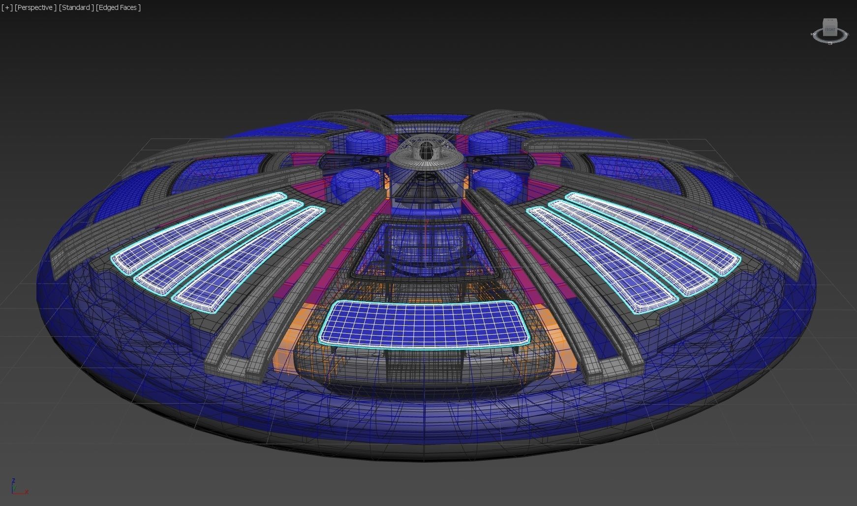 Apocalypse Reconnaissance Craft - Enlils Rage - Concept 3D model_14