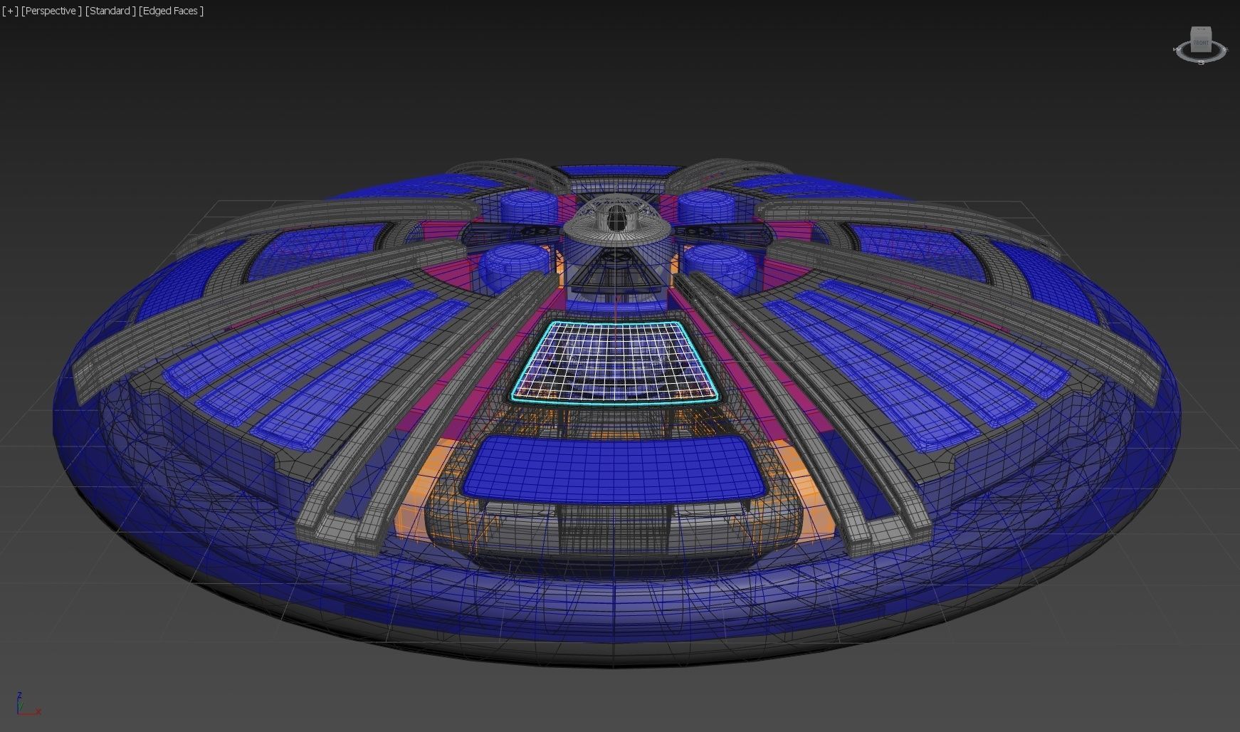 Apocalypse Reconnaissance Craft - Enlils Rage - Concept 3D model_15