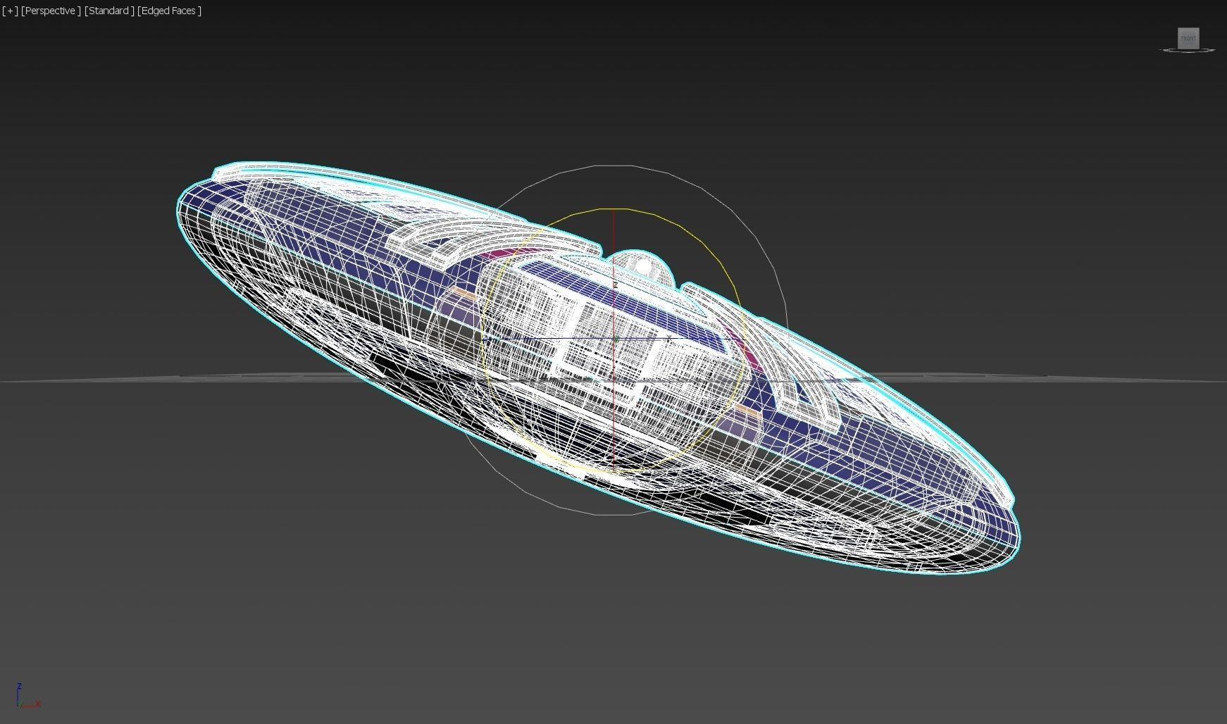 Apocalypse Reconnaissance Craft - Enlils Rage - Concept 3D model_10