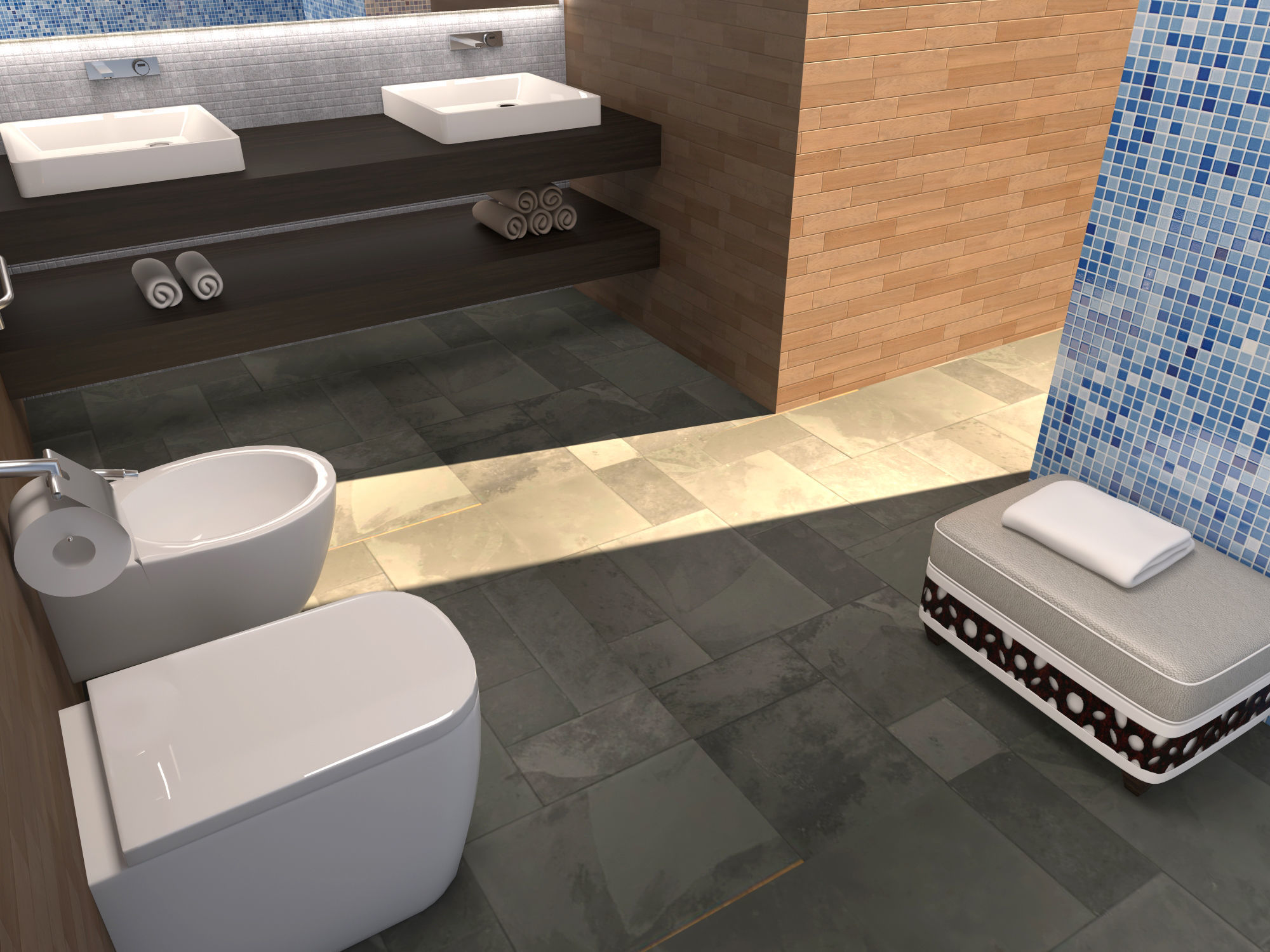 Bathroom 13 3D model_2