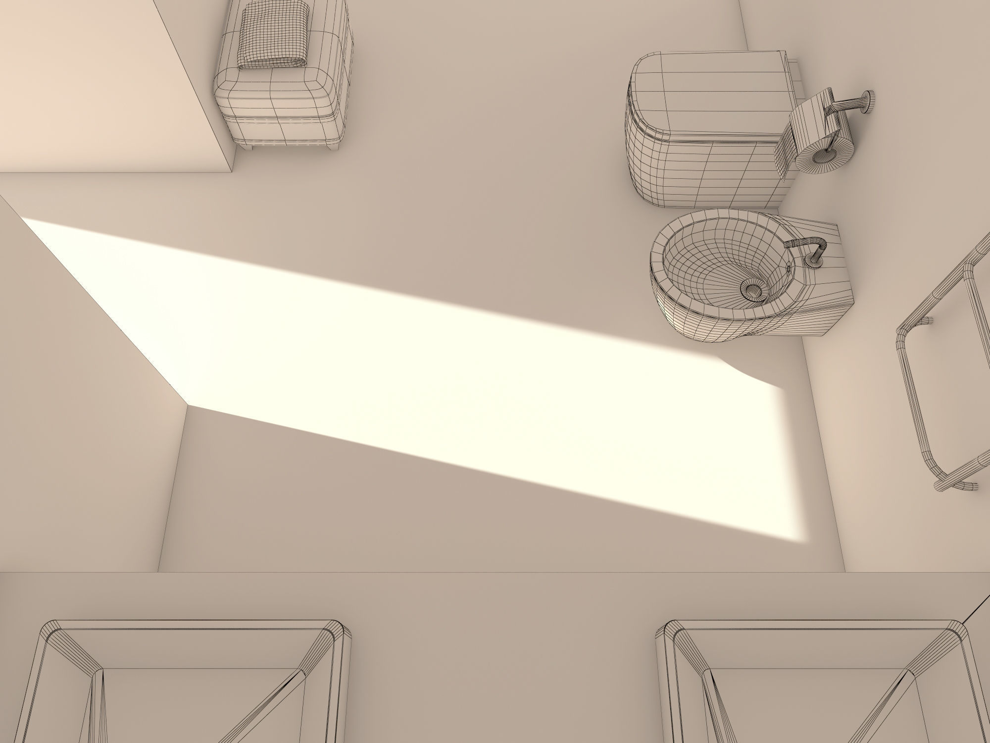 Bathroom 13 3D model_9
