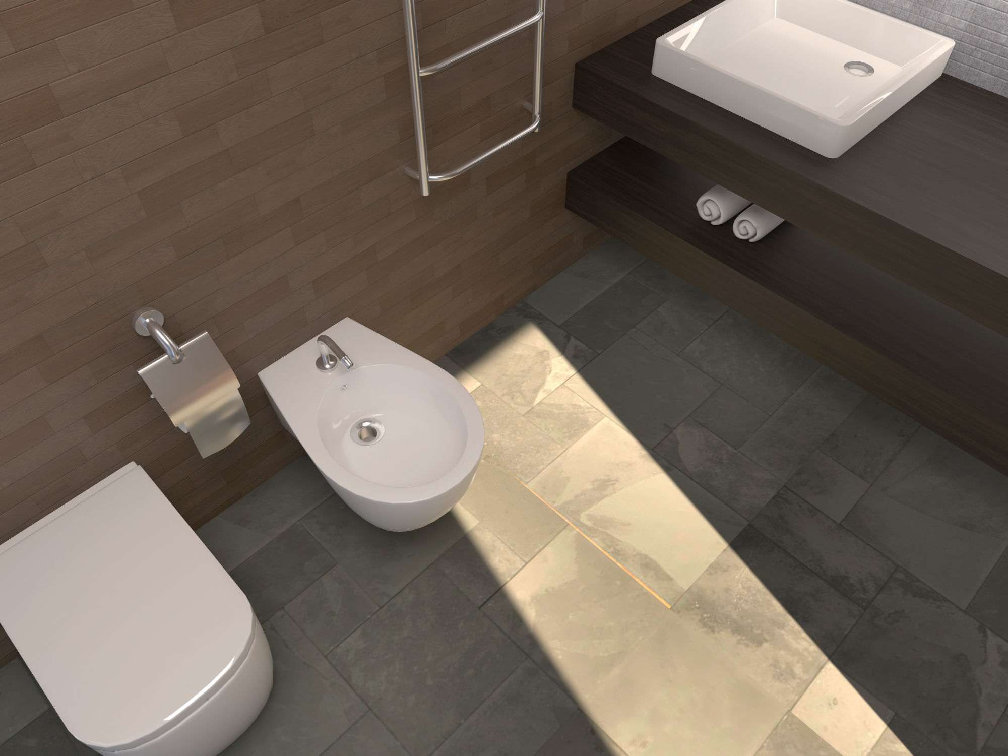 Bathroom 13 3D model_3