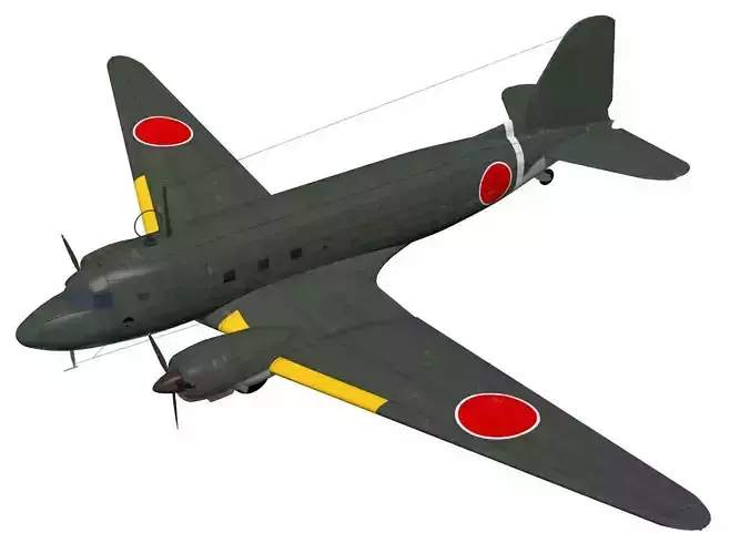 Nakajima L2D Type0 Tabby 3D model
