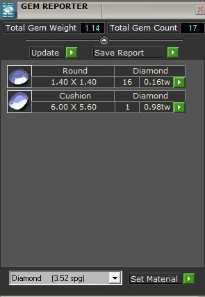 Big Diamond stone ring 1979 3D print model 3D print model_8