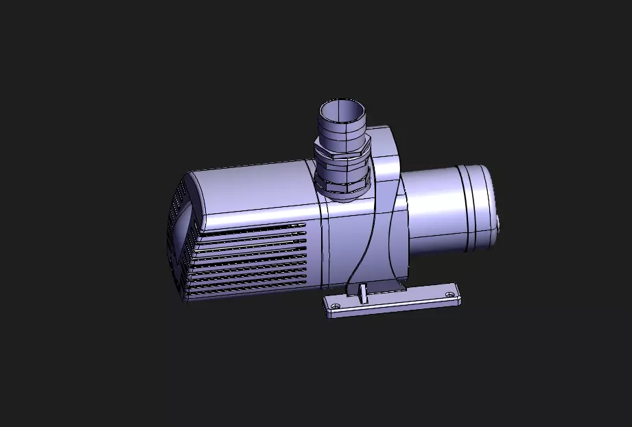 pump 300w 3D print model_0