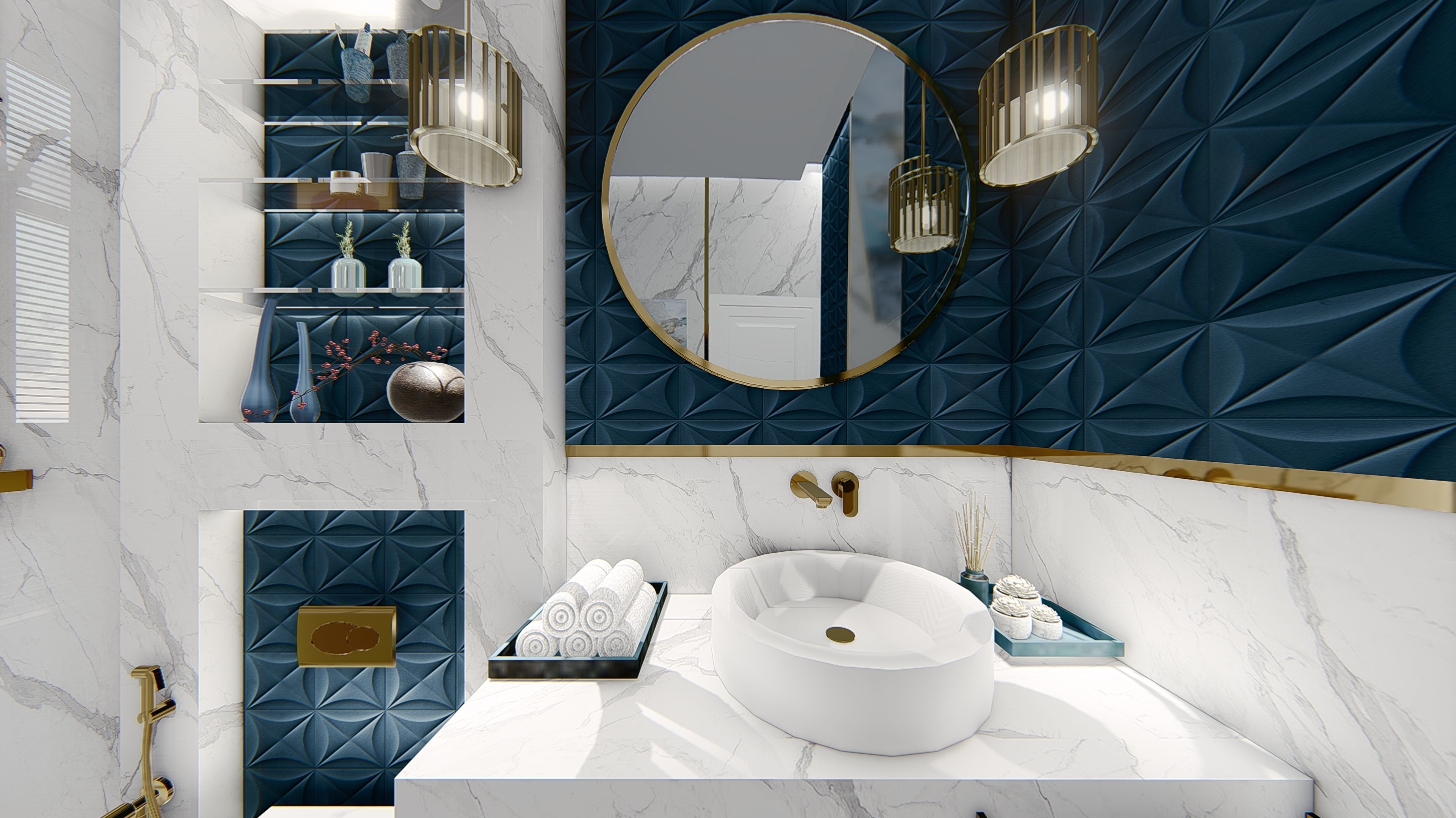  INTERIOR DESIGN OF A BATHROOM 3D model_9