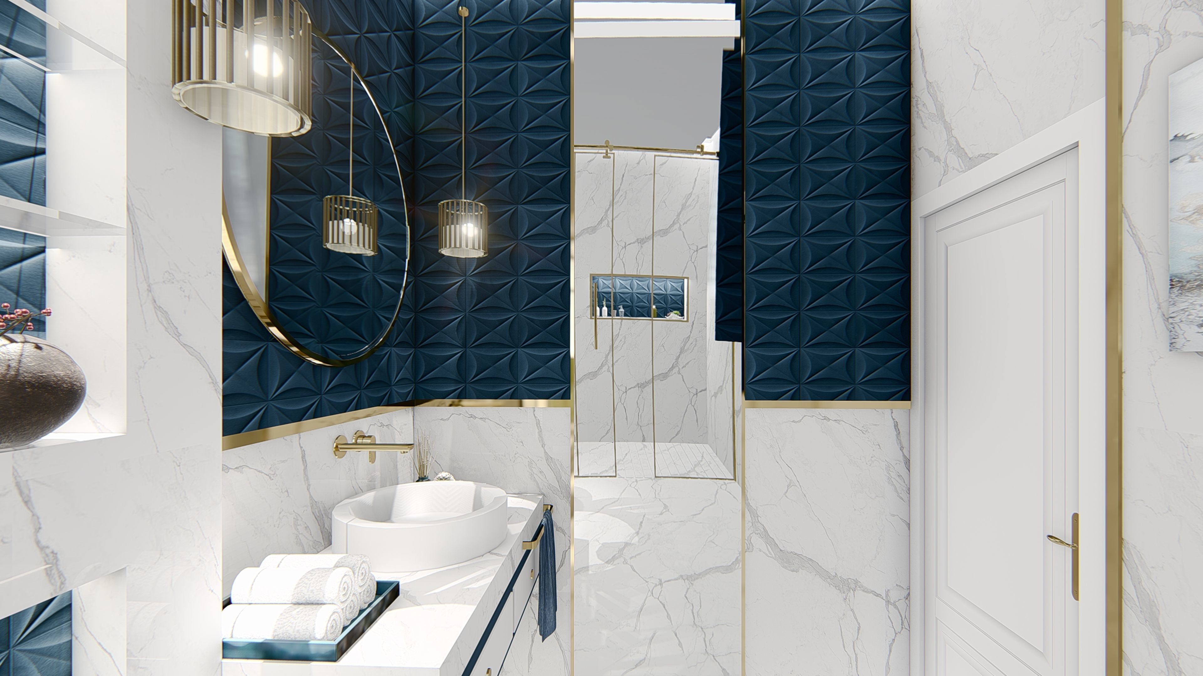  INTERIOR DESIGN OF A BATHROOM 3D model_10