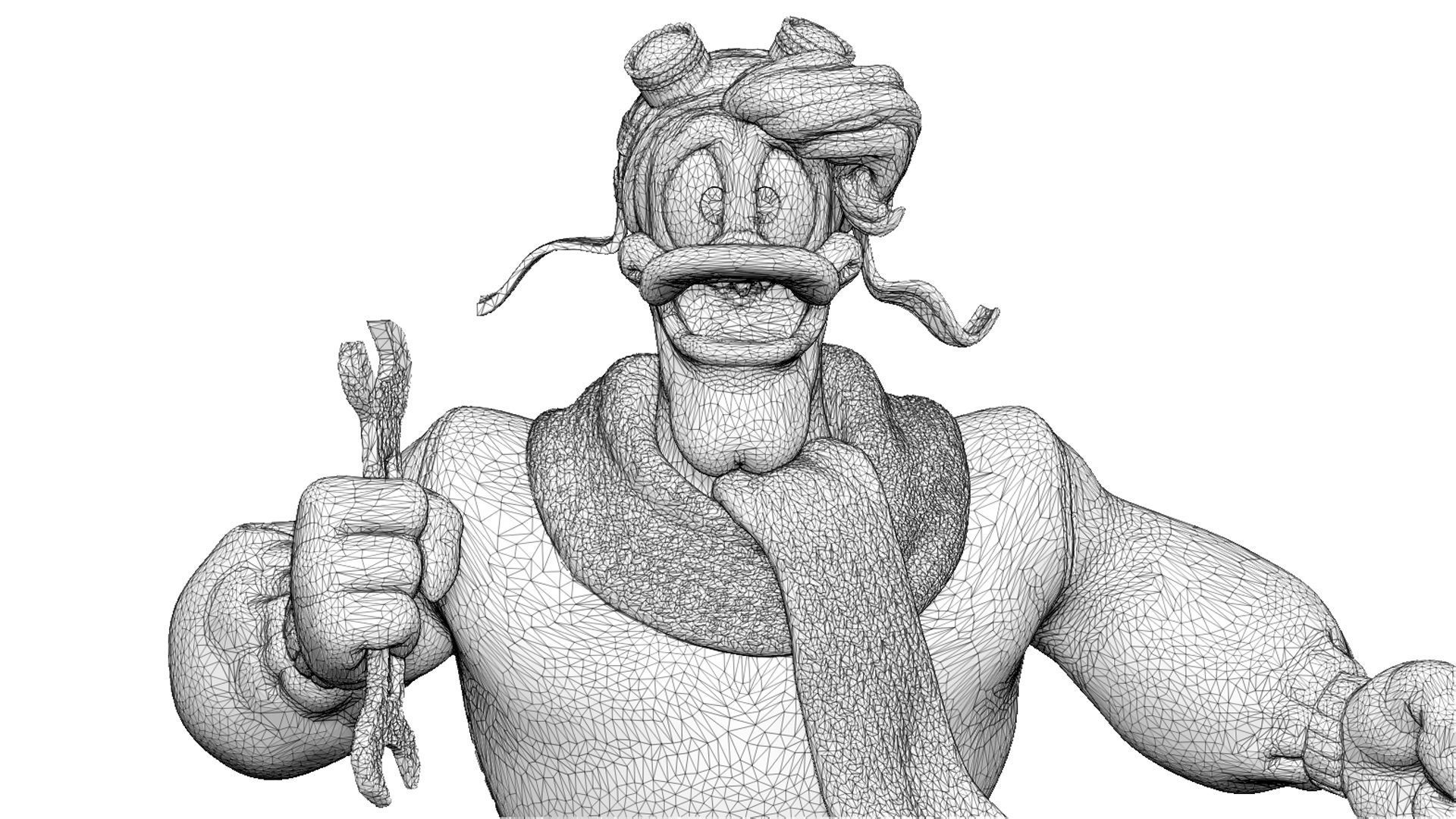 Launchpad McQuack for 3D print STL 3D print model_1