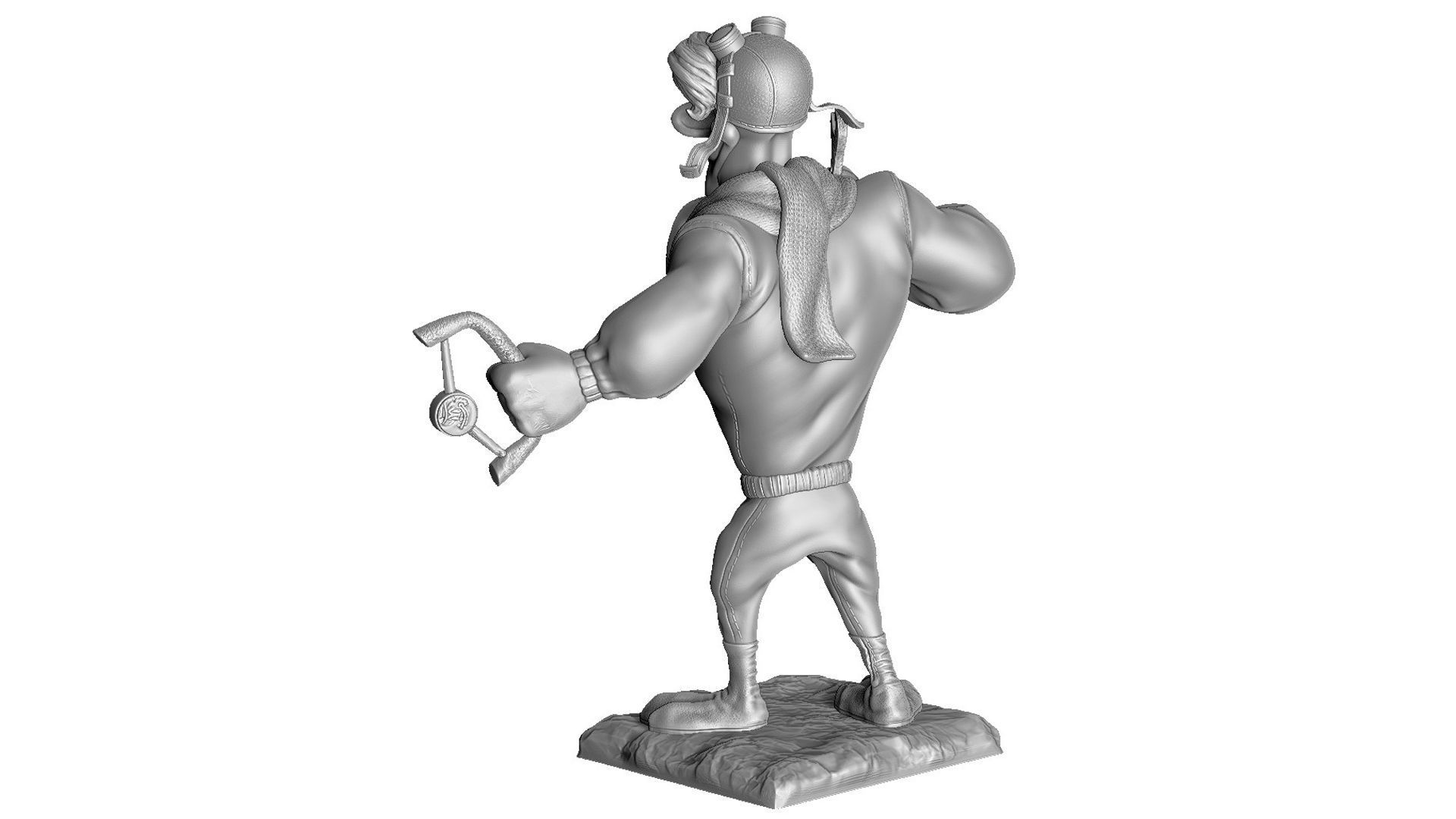 Launchpad McQuack for 3D print STL 3D print model_11