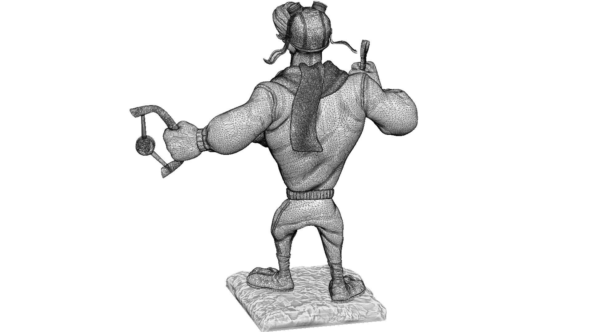 Launchpad McQuack for 3D print STL 3D print model_16