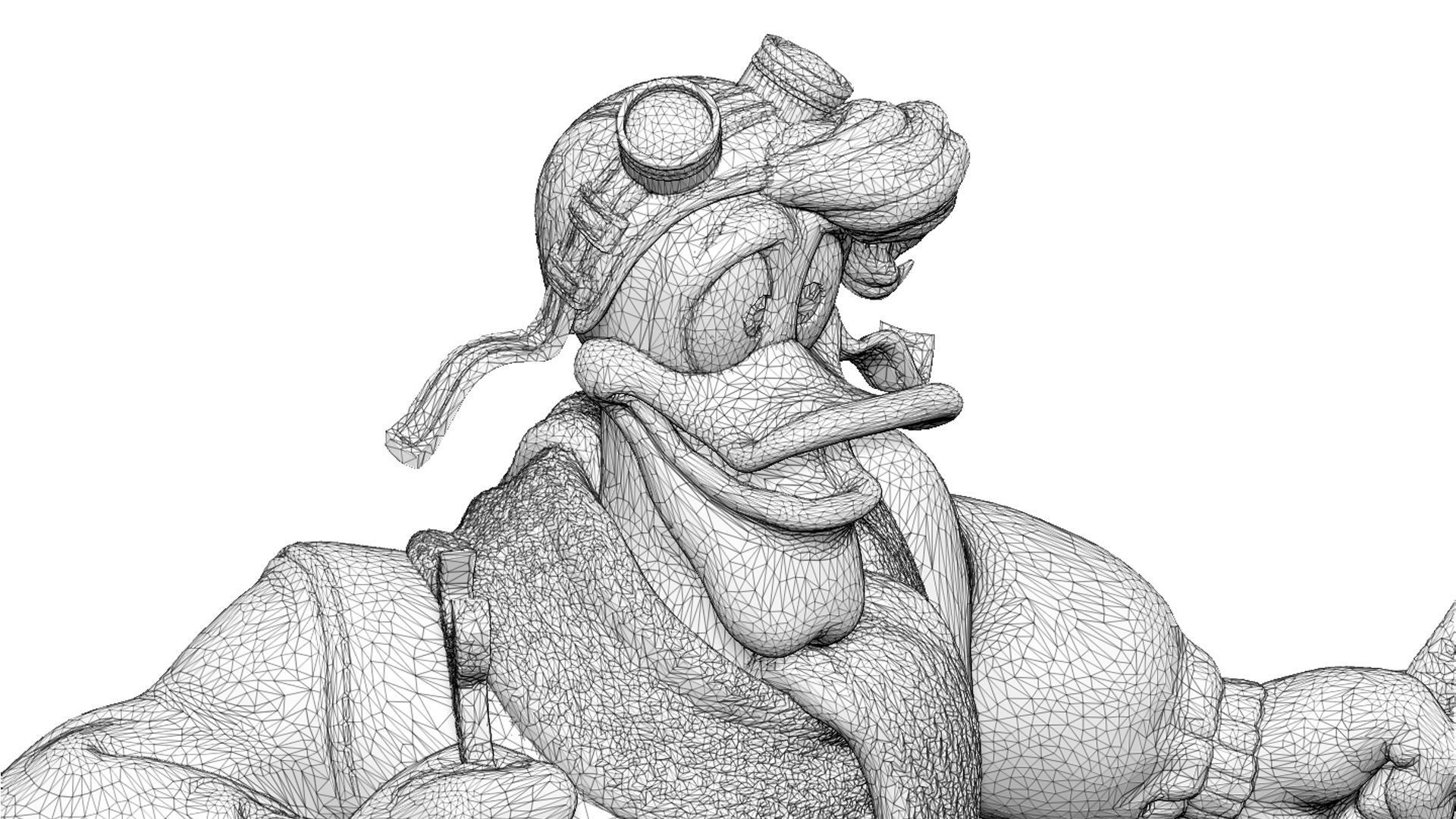 Launchpad McQuack for 3D print STL 3D print model_4