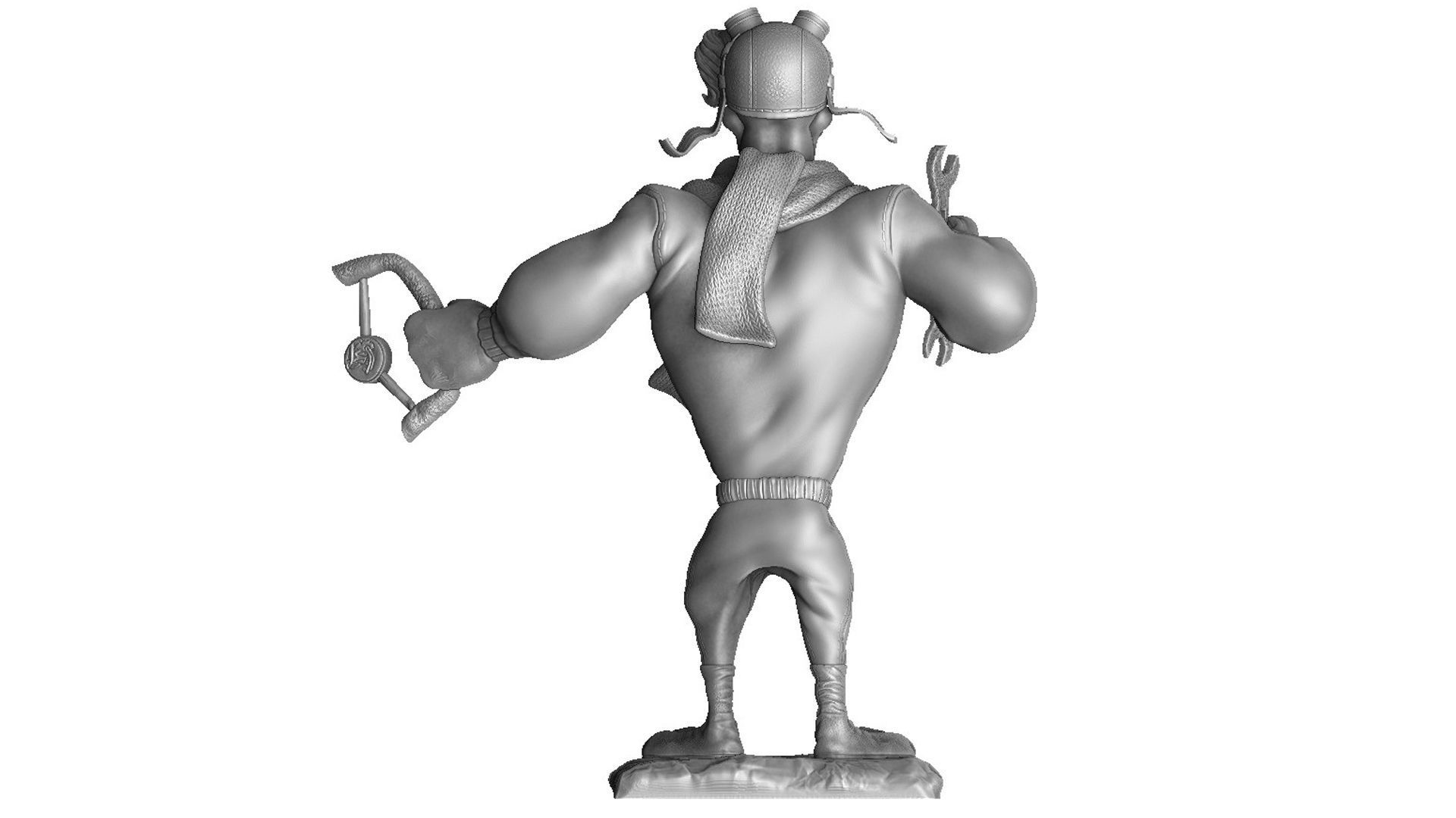 Launchpad McQuack for 3D print STL 3D print model_12