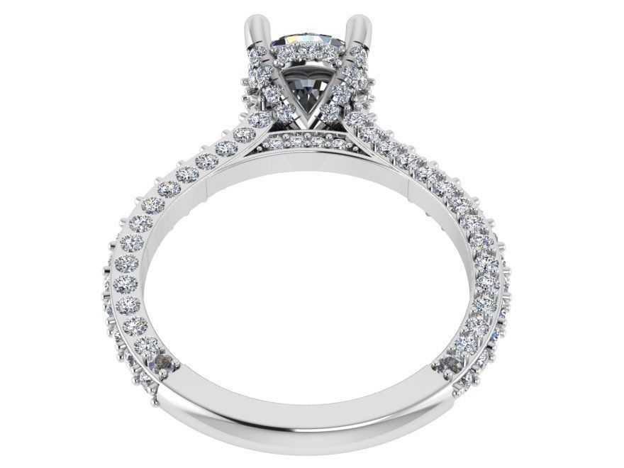 Diamond ring 1997 3D print model 3D print model_3