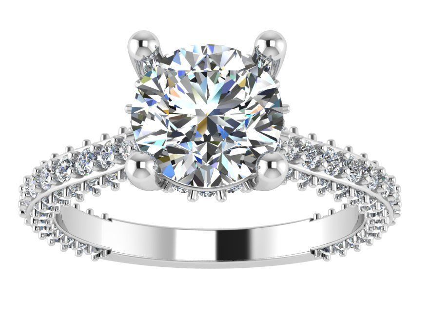 Diamond ring 1997 3D print model 3D print model_2