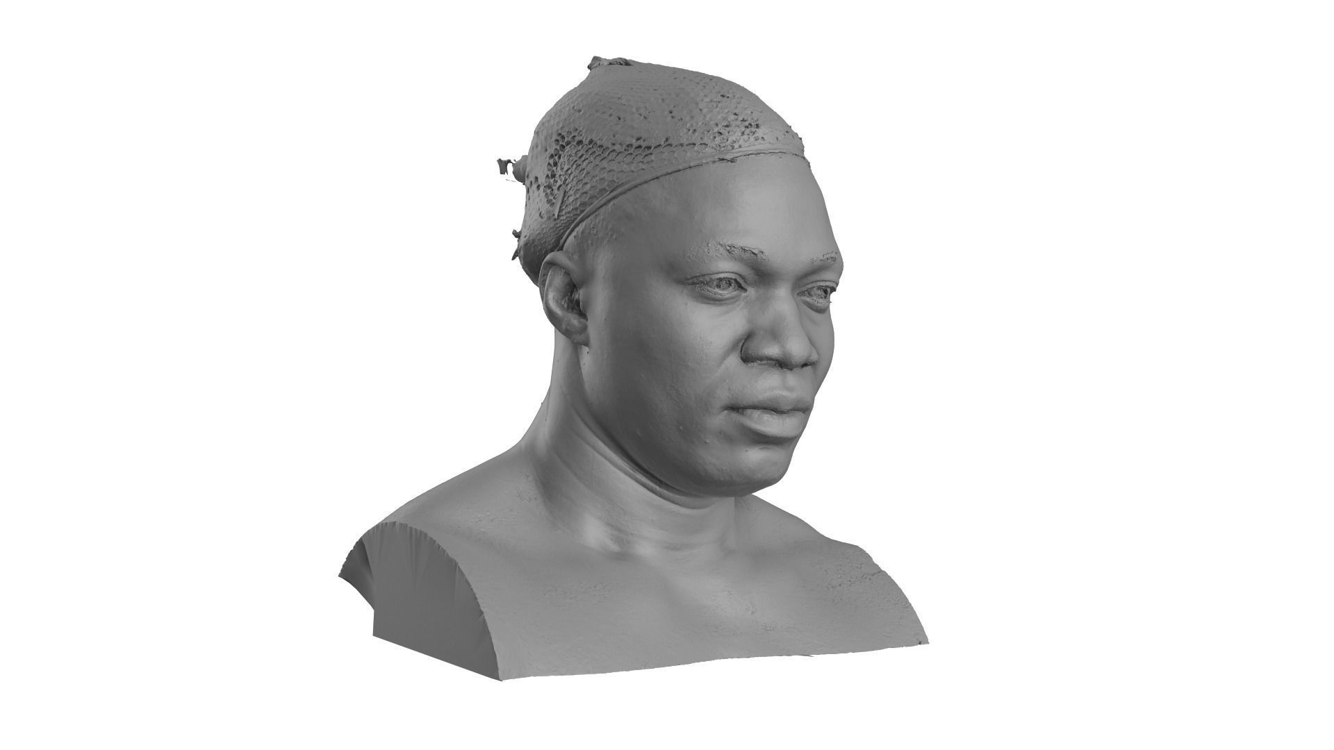 Raw Head Scan Kato Abimbo 3D model_5