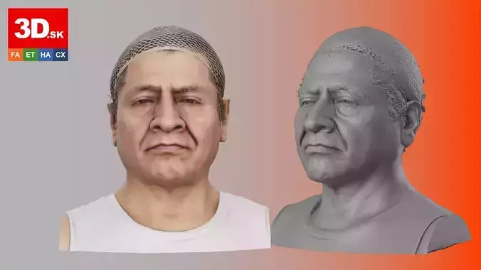 Raw Head Scan Luis Gallo 3D model