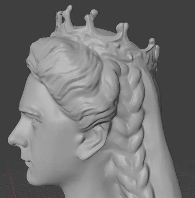Empress Elisabeth of Austria 3D print model_13