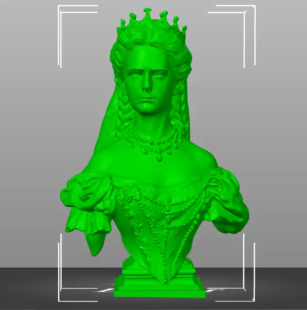 Empress Elisabeth of Austria 3D print model_17