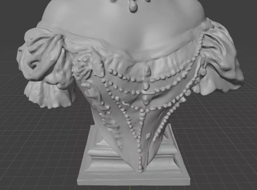 Empress Elisabeth of Austria 3D print model_16