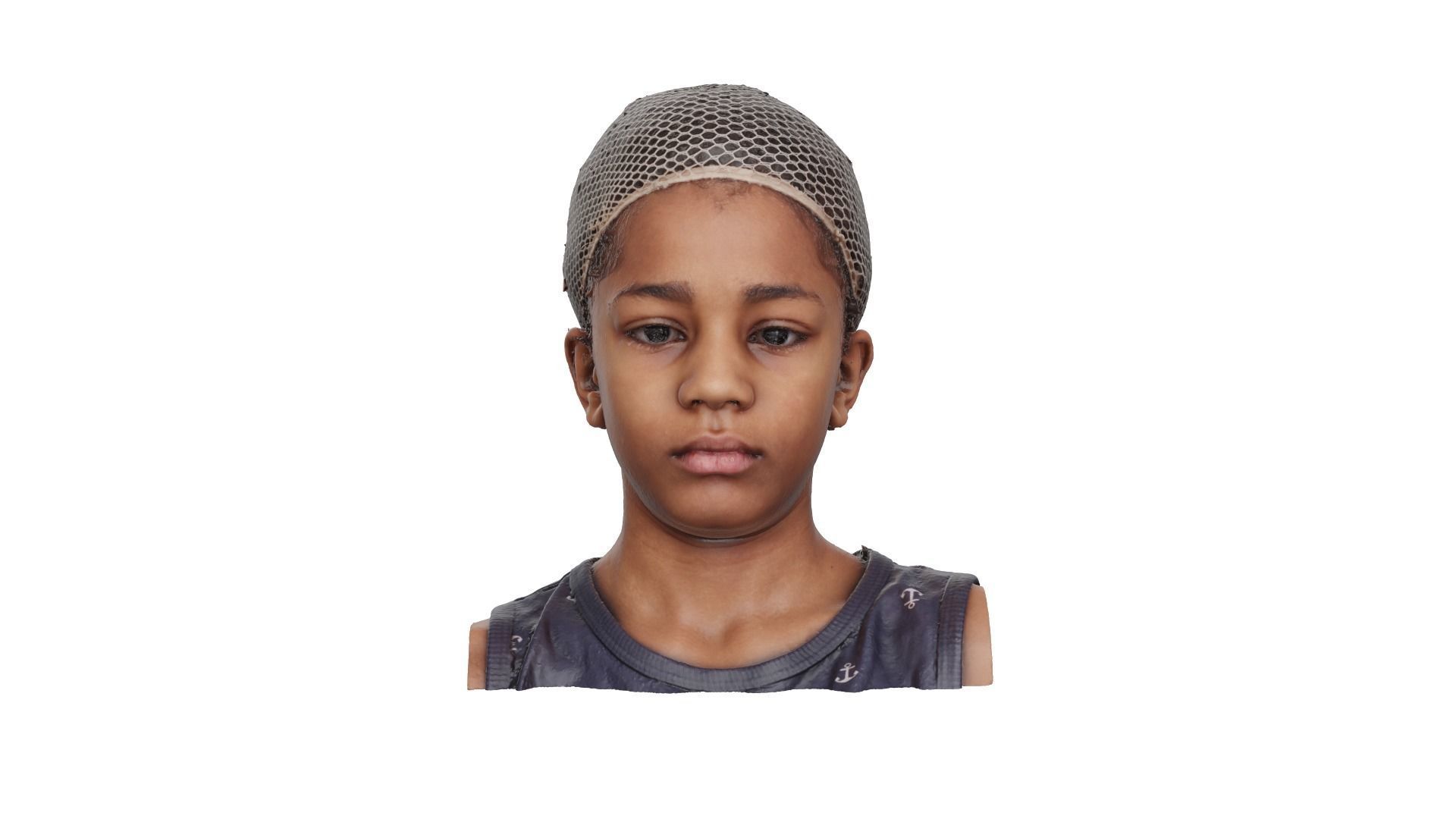 Raw Head Scan Tashard Stanley 3D model_1