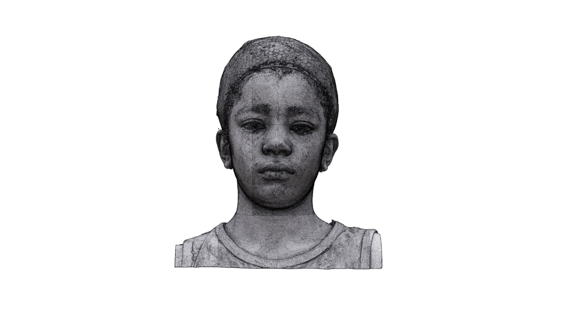 Raw Head Scan Tashard Stanley 3D model_7