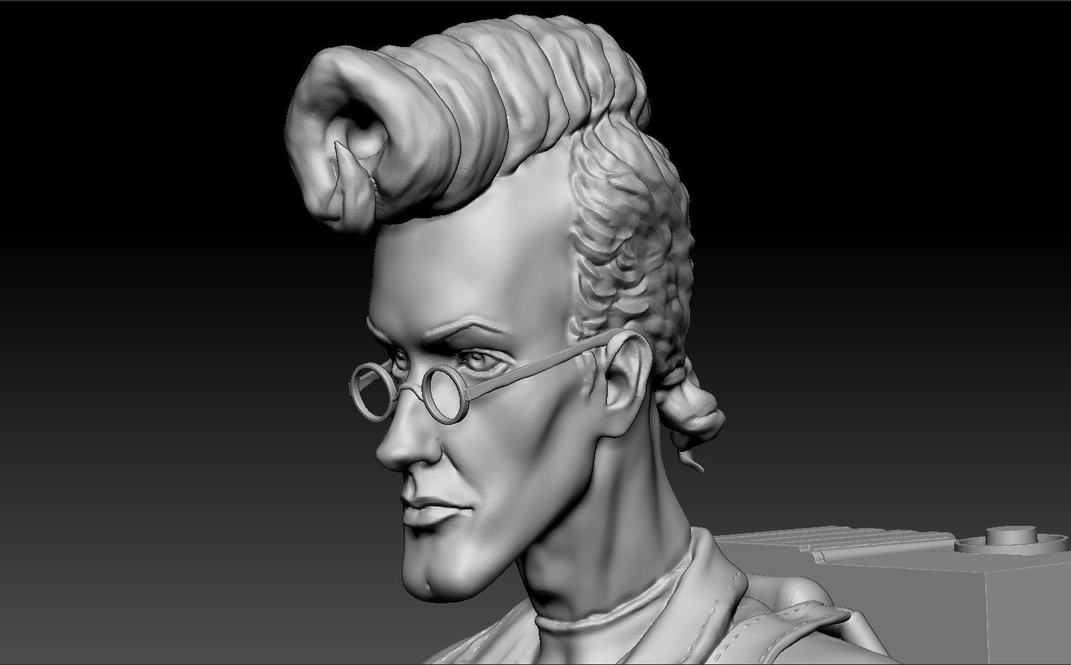 Egon Spengler and Slimer from the movie Ghostbusters 3D print model_24