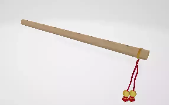 Krishna Flute 3D Model