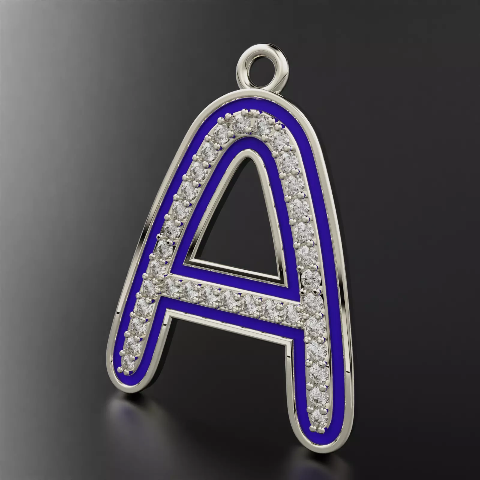 A Pendant with Enamle  3D print model_0