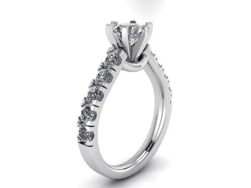 Bridge Diamond ring 2006 3D print model 3D print model