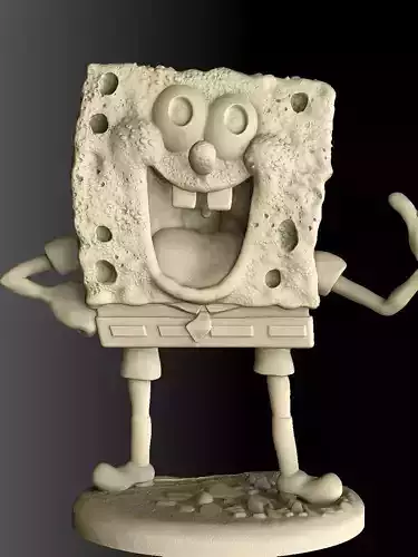 Sponge Bob Square Pants for 3d print STL 3D print model