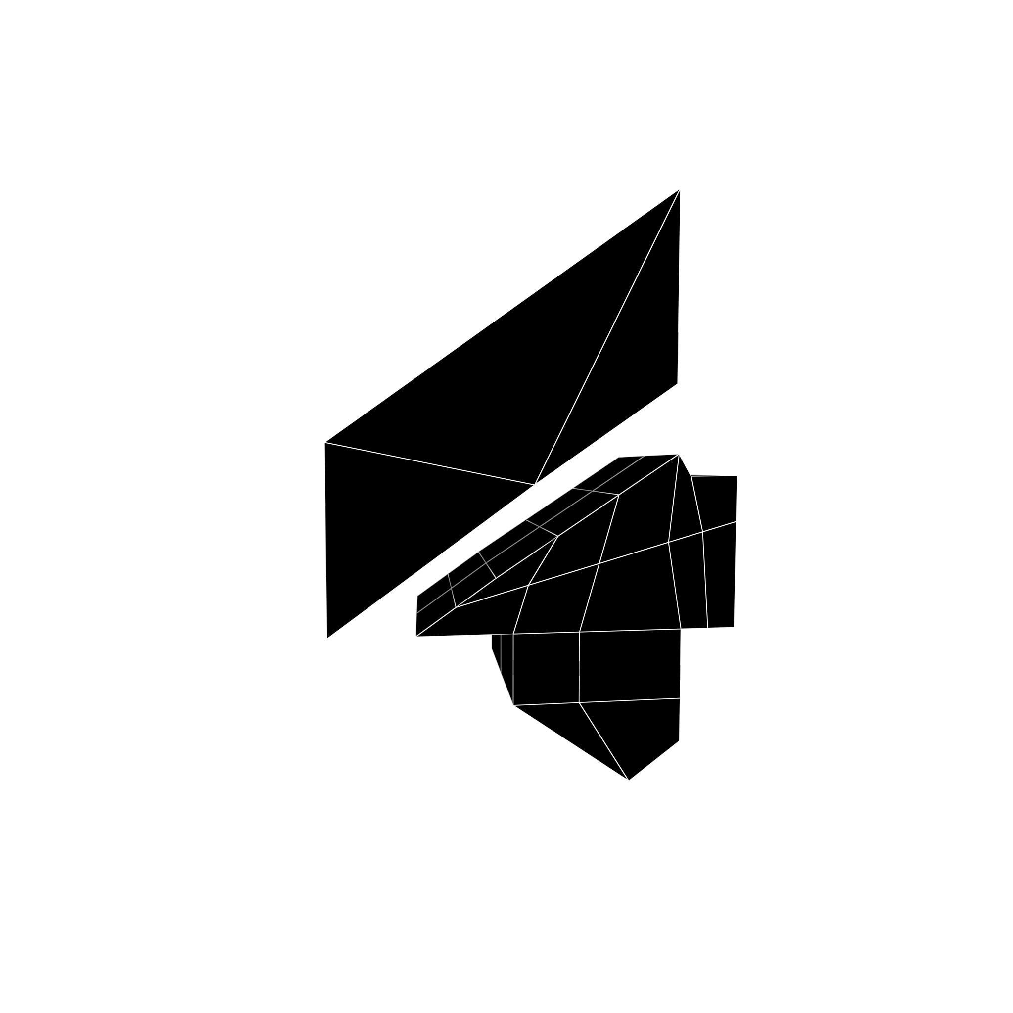 Sci-Fi Number 4 v1 009 Low-poly 3D model_4