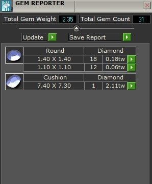 Square Halo Diamond  Ring 2007 3D print model 3D print model_8
