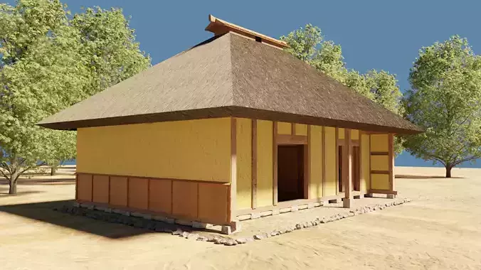 Japanese old farmers house