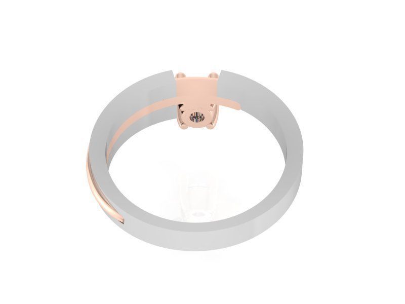Delicate ring 2015 3D print model  3D print model_3
