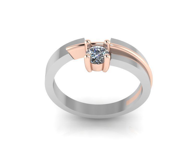 Delicate ring 2015 3D print model  3D print model_1