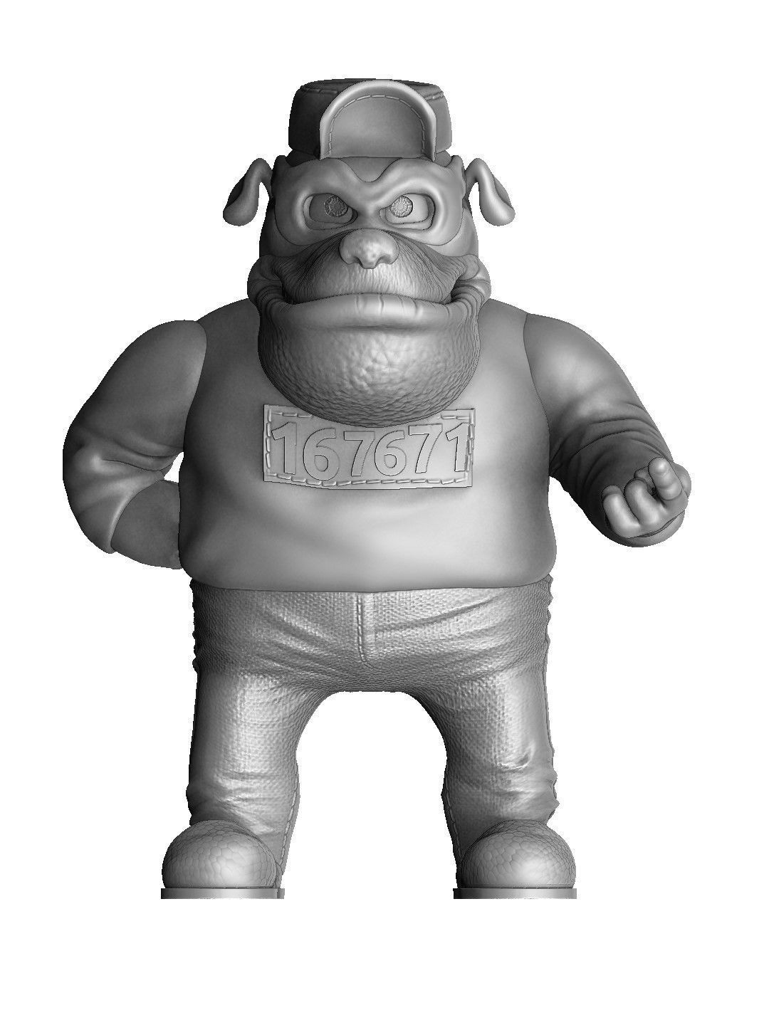 Beagle Boys STL for 3D print 3D print model_5