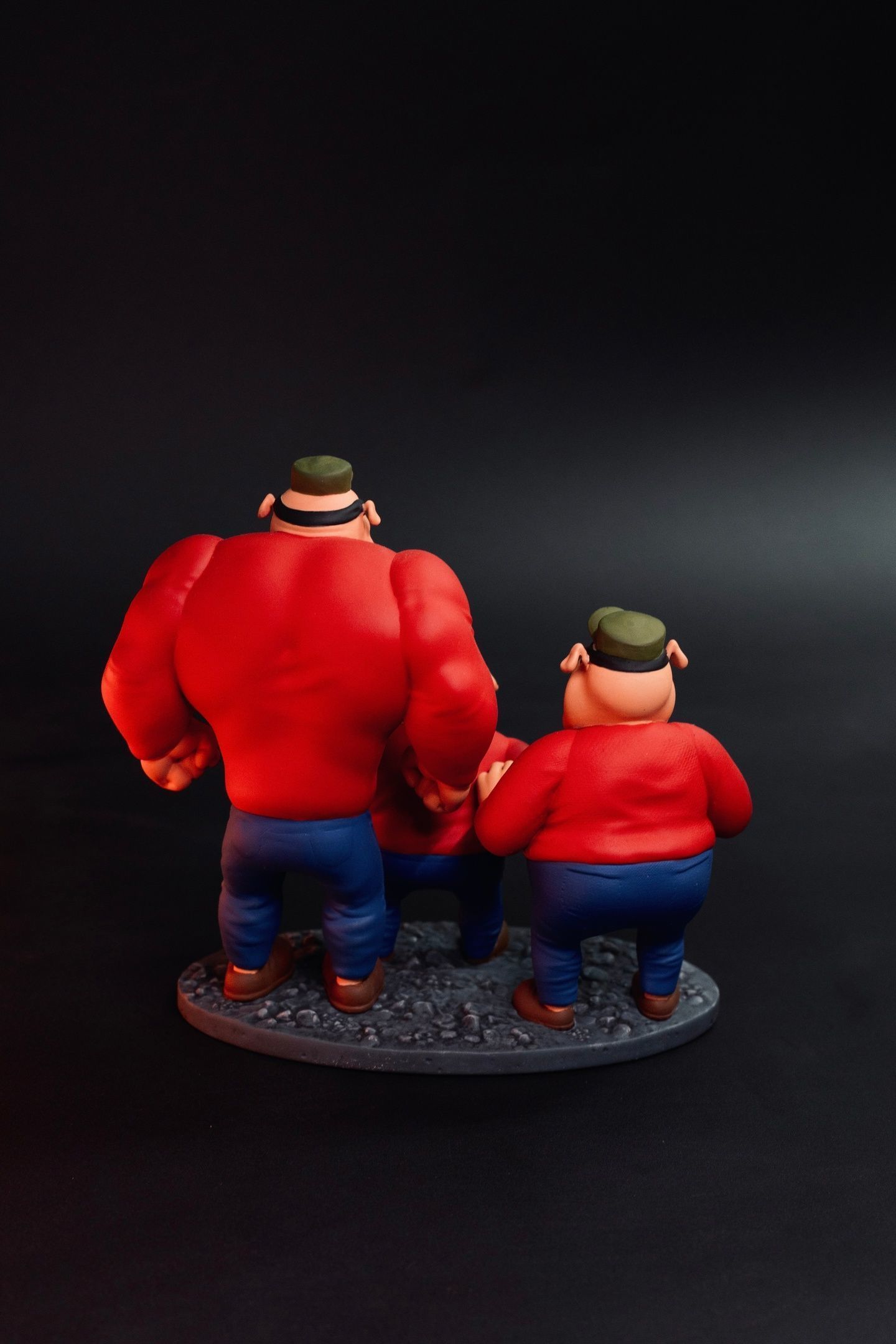 Beagle Boys STL for 3D print 3D print model_24